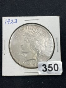 1923 Peace Silver Dollar Coin