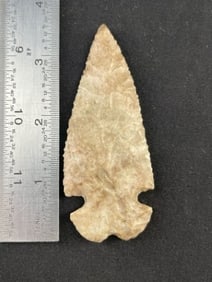 3 & 9/16" Dovetail Indian Artifact Arrowhead