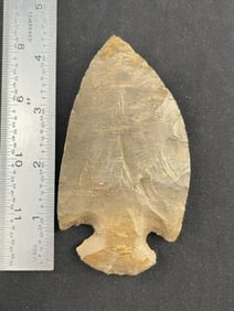4 & 3/8" Dovetail Indian Artifact Arrowhead