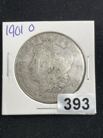 1901 O Morgan Silver Dollar Coin