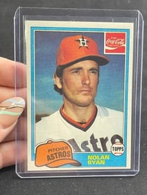 Nolan Ryan Baseball Card