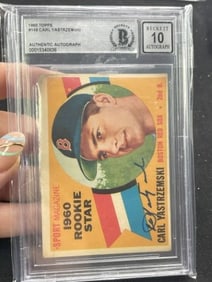 1960 Topps Carl Yastrzemski Baseball Card