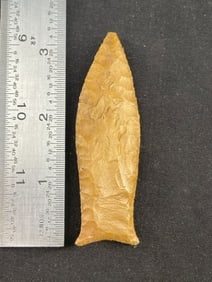 3 & 1/8" Cumberland Indian Artifact Arrowhead