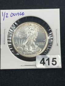 1/2 Ounce Silver Round Coin