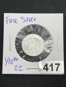1/10th Ounce Fine Silver