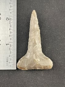 2 & 3/8" Drill Indian Artifact Arrowhead