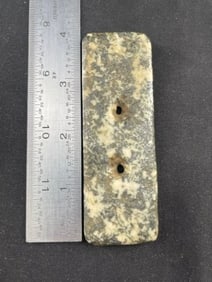 Gorget Indian Artifact Arrowhead