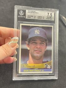 1984 Donruss Don Mattingly Baseball Card