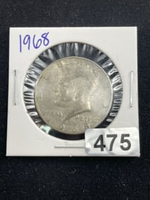 1968 Kennedy Half Dollar Coin