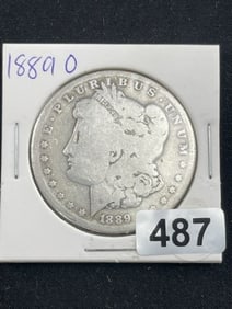 1889 O Morgan Silver Dollar Coin