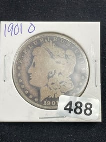 1901 O Morgan Silver Dollar Coin