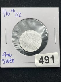1/10th Ounce Fine Silver