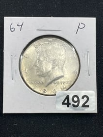 1964 Kennedy Half Dollar Coin