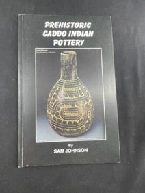 PreHistoric Caddo Pottery Book Signed by Sam Johnson
