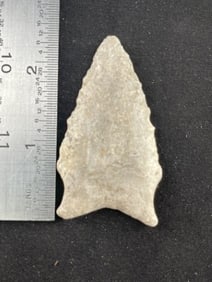 2 & 1/2" Dalton Indian Artifact Arrowhead
