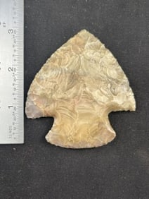 3 & 1/16" Hopewell Indian Artifact Arrowhead