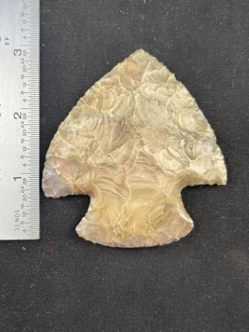 3 & 1/16" Hopewell Indian Artifact Arrowhead (1 of 3)