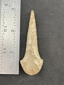 2 & 3/4" Drill Indian Artifact Arrowhead