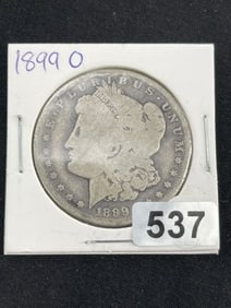 1899 O Morgan Silver Dollar Coin