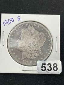 1900 S Morgan Silver Dollar Coin
