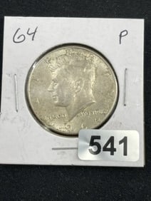 1964 Kennedy Half Dollar Coin