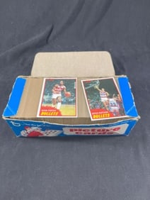 Approx. 500 1981 Topps Basketball these cards are mint but many many duplicates in each box