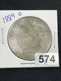 1889 O Morgan Silver Dollar Coin