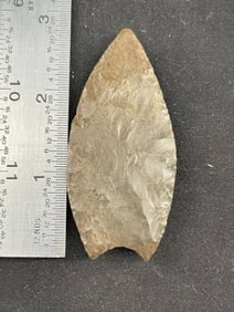 Clovis Indian Artifact Arrowhead