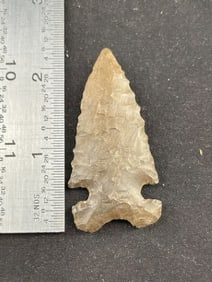 Graham Cave Indian Artifact Arrowhead