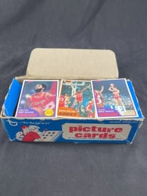 Approx. 500 1981 Topps Basketball these cards are mint but many many duplicates in each box