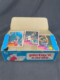 Approx. 500 1981 Topps Basketball these cards are mint but many many duplicates in each box