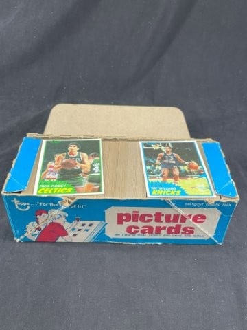 Approx. 500 1981 Topps Basketball these cards are mint but many many duplicates in each box (1 of 1)