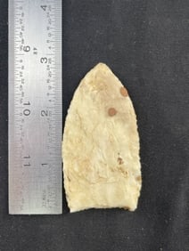 Clovis Indian Artifact Arrowhead