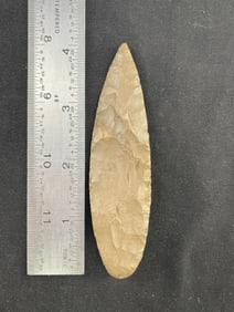 Agate Basin Indian Artifact Arrowhead
