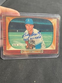 Bob Shantz Hand Signed Authentic Autograph