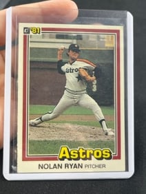 Nolan Ryan Baseball Card