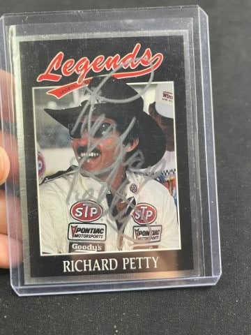 Richard Petty Hand Signed Authentic Autograph (1 of 2)