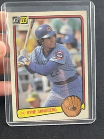 Ryne Sandberg Donruss Baseball Card