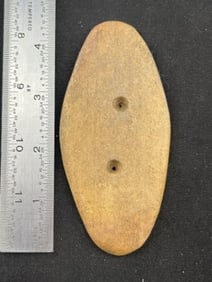 Gorget Indian Artifact Arrowhead