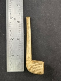 Trade Pipe Indian Artifact Arrowhead