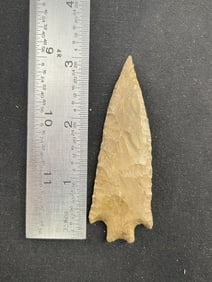 Texas Point Indian Artifact Arrowhead