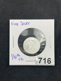 1/10th Ounce Fine Silver