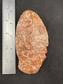 Face Effigy Indian Artifact Arrowhead