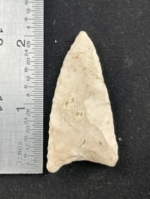 Dalton Indian Artifact Arrowhead