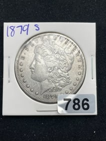 1879 S Morgan Silver Dollar Coin