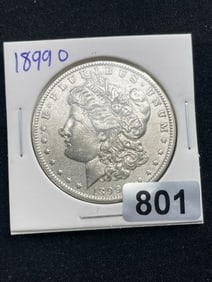 1899 O Morgan Silver Dollar Coin