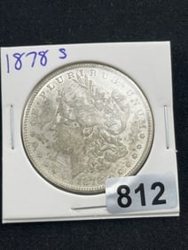 1878 S Morgan Silver Dollar Coin