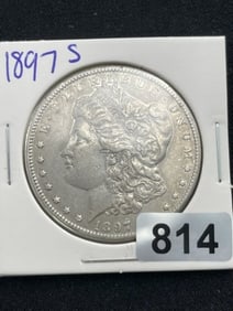 1897 S Morgan Silver Dollar Coin