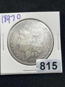 1897 O Morgan Silver Dollar Coin