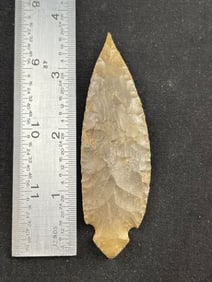 Turkeytail Indian Artifact Arrowhead
